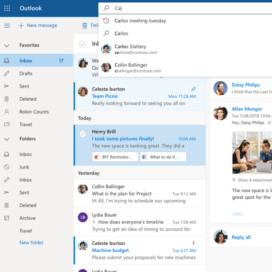 microsoft outlook exchange